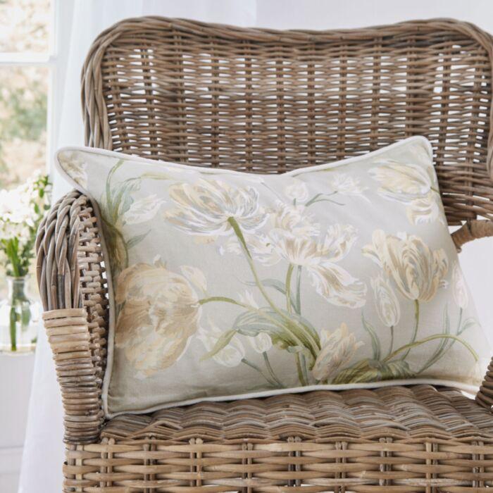 ashley wilde Laura Ashley Gosford Sage 40x60cm Feather Cushion