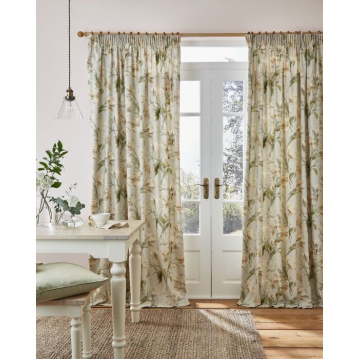 ashley wilde Laura Ashley Gosford Sage Ready Made Curtains