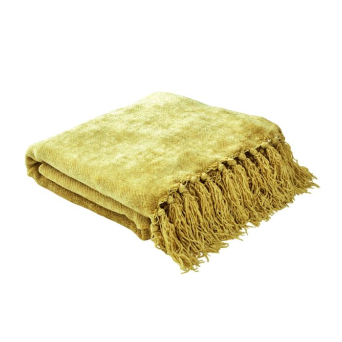 ashley wilde Laura Ashley Hamilton Antique Gold 130x170cm Throw