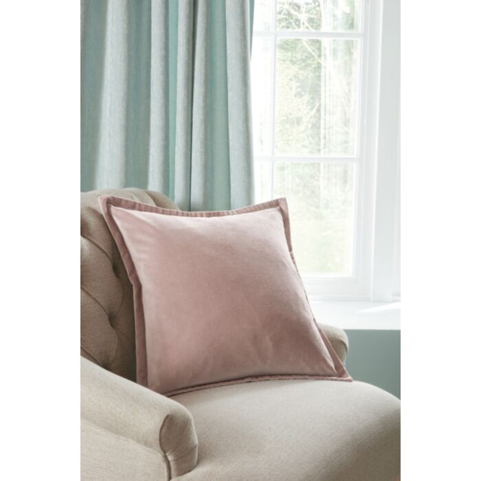 Ashley Wilde Laura Ashley Hanya Dark Blush 45x45cm Microfibre Cushion