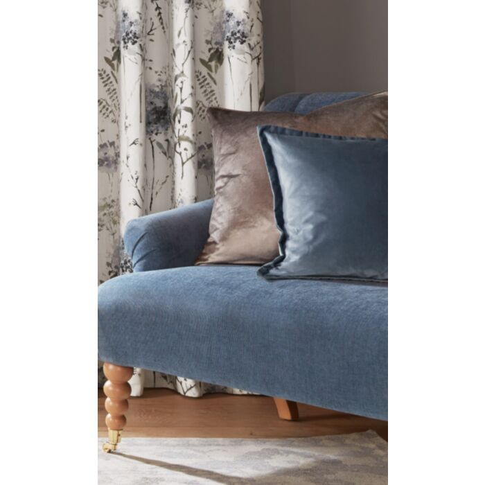 Ashley Wilde Laura Ashley Hanya Dark S.Spray Blue 45x45cm Microfibre Cushion