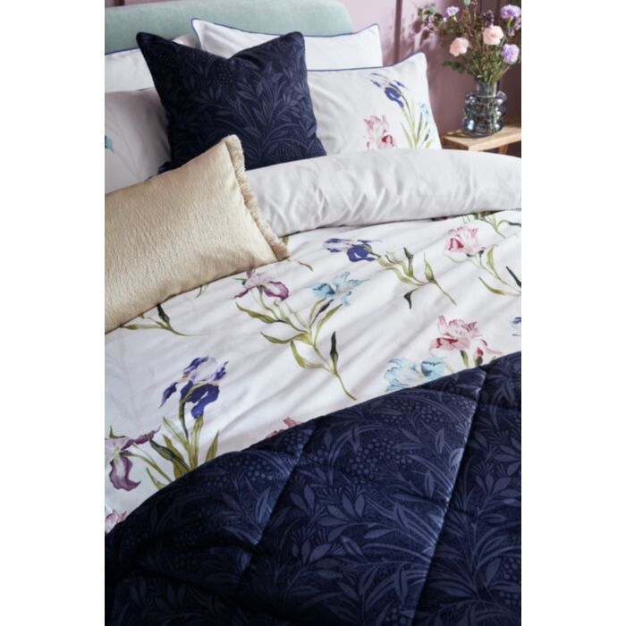 Ashley Wilde Laura Ashley Hawling Irises Grape Purple Bedding