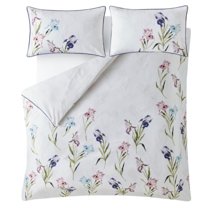 Ashley Wilde Laura Ashley Hawling Irises Grape Purple Bedding