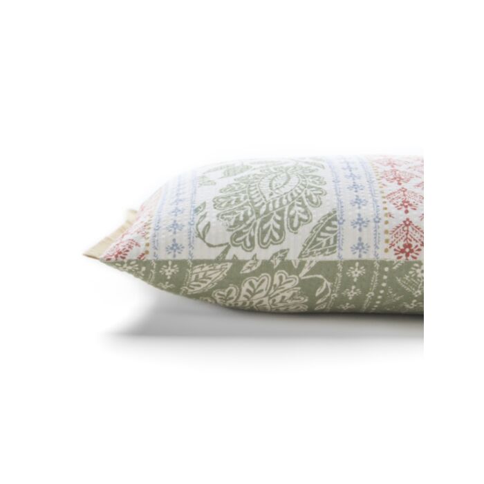 Ashley Wilde Laura Ashley Hedingham Stripe Hedgerow Green 30x50 Microfibre Cushion