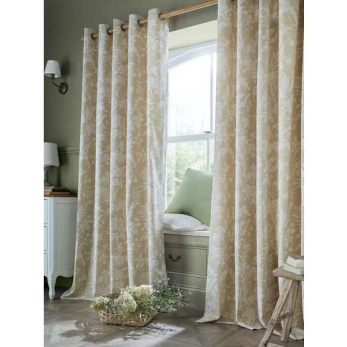 ashley wilde Laura Ashley Lloyd Caramel Ready Made Curtains
