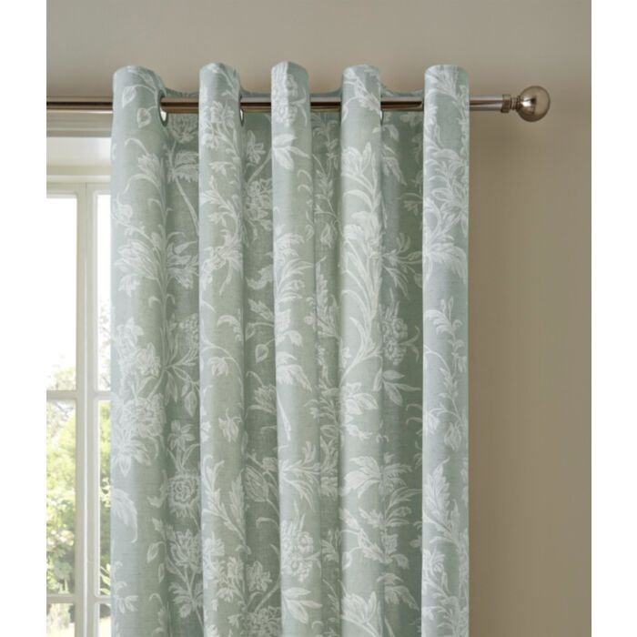 Ashley Wilde Laura Ashley Lloyd Sage Ready Made Curtains