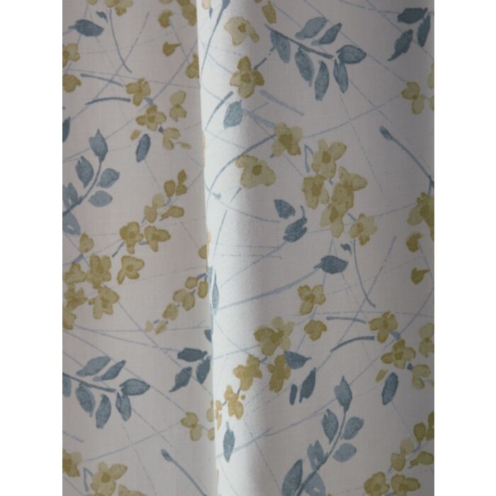 Ashley Wilde Laura Ashley Longstonsprig Ochre Yellow Ready Made Curtains