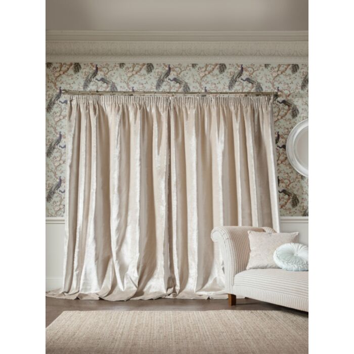 Ashley Wilde Laura Ashley Loretta Pale Truffle Ready Made Curtains