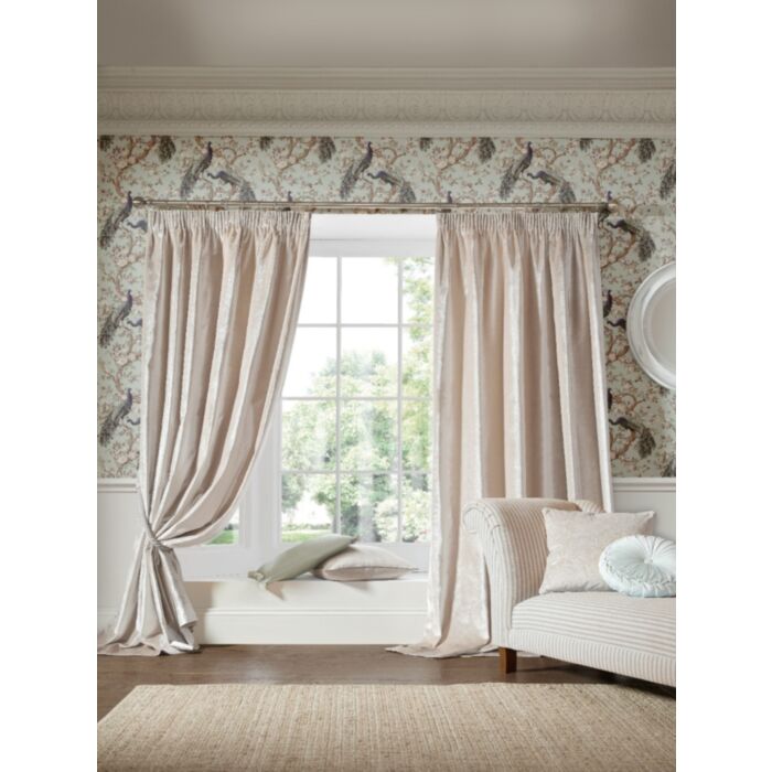 ashley wilde Laura Ashley Loretta Pale Truffle Ready Made Curtains