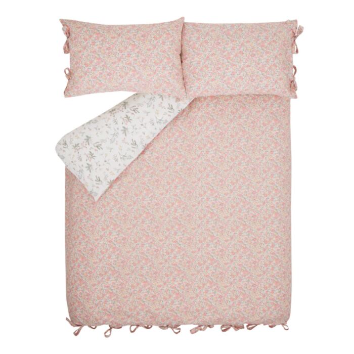 Ashley Wilde Laura Ashley Loveston Coral Pink Bedding