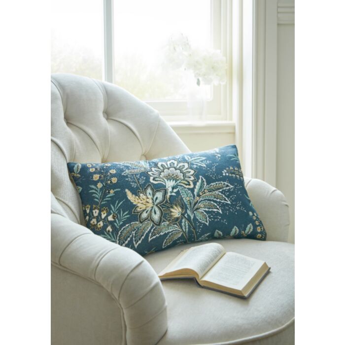 Ashley Wilde Laura Ashley Marlbrook Dusky Seaspray 30x50cm Microfibre Cushion