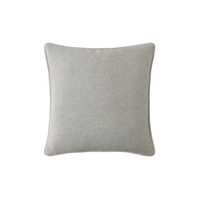 ashley wilde Laura Ashley Milbourne Herringbone Truffle Natural 45x45cm Microfibre Cushion