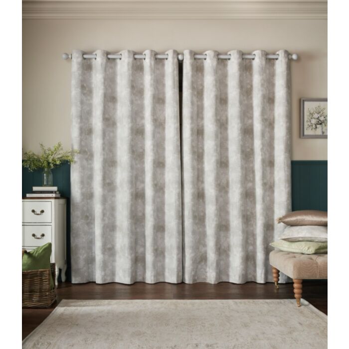 Ashley Wilde Laura Ashley Millhayes Natural Ready Made Curtains