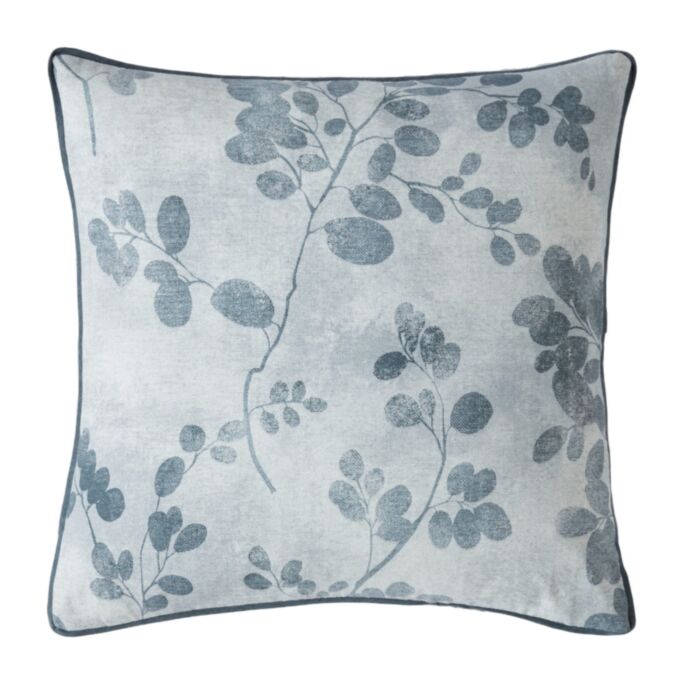 ashley wilde Laura Ashley Millhayes Smoke Blue 45x45cm Microfibre Cushion