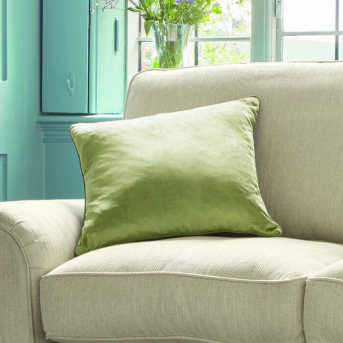 Ashley Wilde Laura Ashley Nigella Pistachio 50x50cm Microfibre Cushion