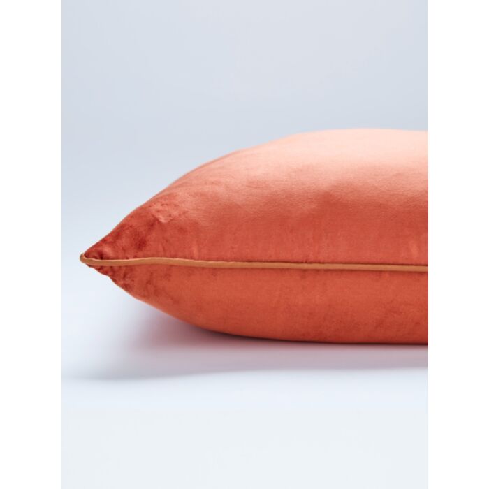 Ashley Wilde Laura Ashley Nigella Terracotta 50x50cm Microfibre Cushion