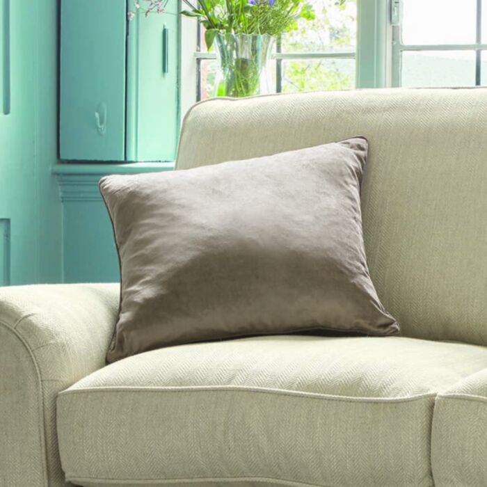 ashley wilde Laura Ashley Nigella Truffle 50x50cm Microfibre Cushion