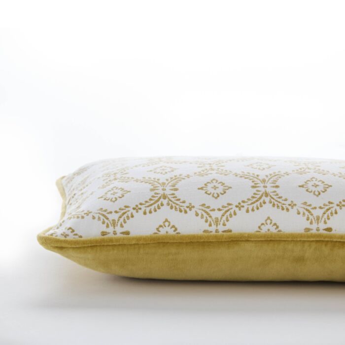 Ashley Wilde Laura Ashley Norton Ochre 30x50cm Microfibre Cushion