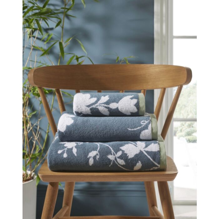 Ashley Wilde Laura Ashley Oriental Garden Dusky Seaspray Towels