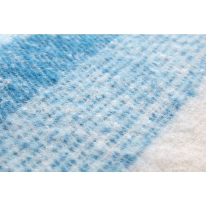 Ashley Wilde Laura Ashley Ortonby Newport Blue 130x170cm Throw