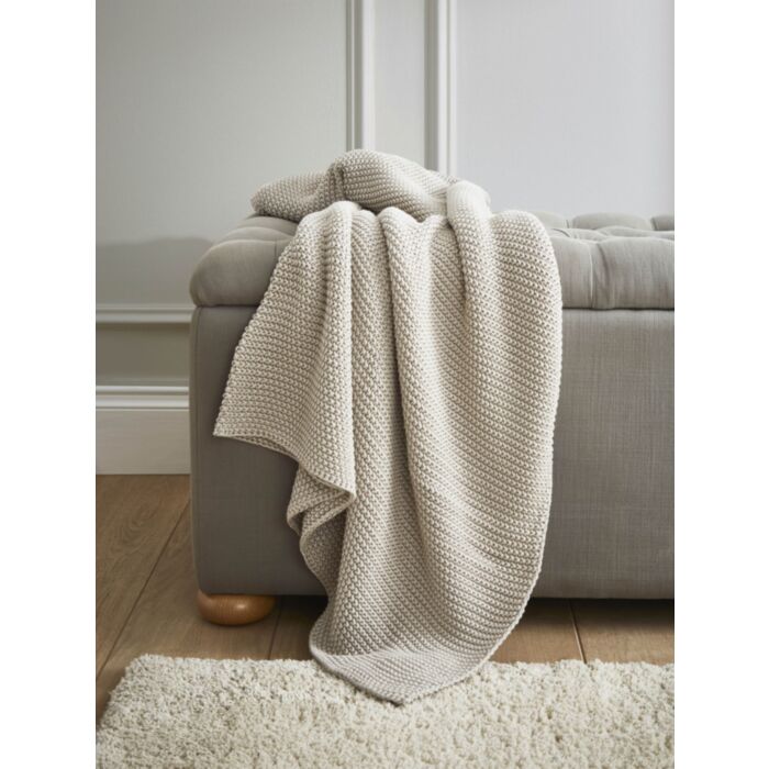 ashley wilde Laura Ashley Parker Dove Grey 125x150cm Throw