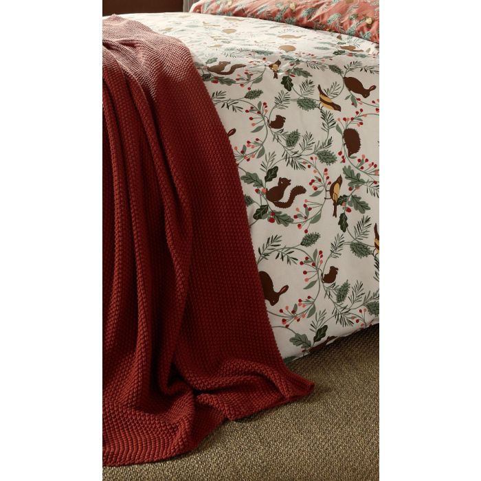 ashley wilde Laura Ashley Parker Terracotta 125x150cm Throw