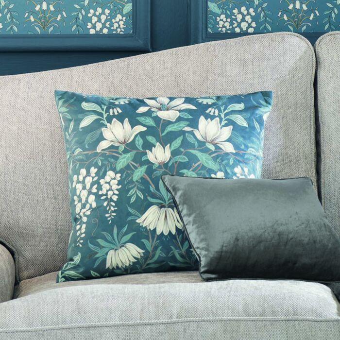 ashley wilde Laura Ashley Parterre Printed S.Spray 50x50cm Feather Cushion