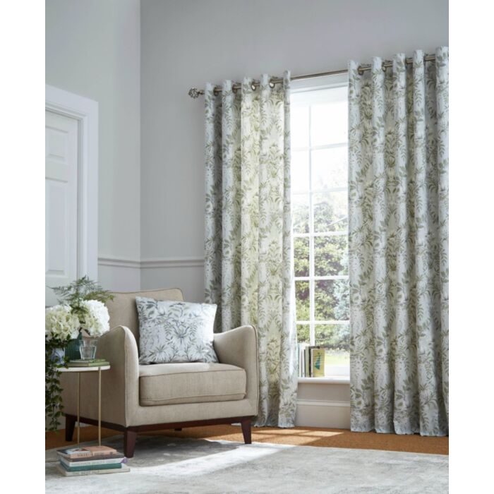 ashley wilde Laura Ashley Parterre Sage Ready Made Curtains