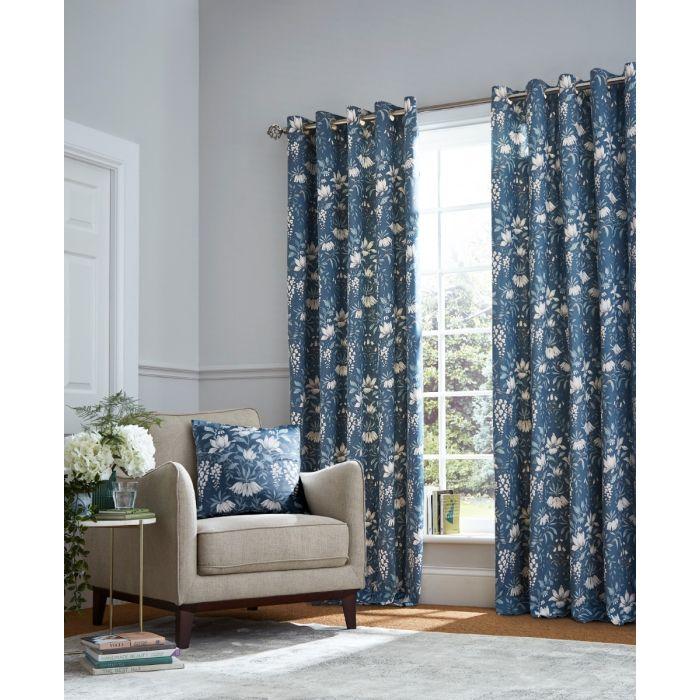 ashley wilde Laura Ashley Parterre Seaspray Ready Made Curtains