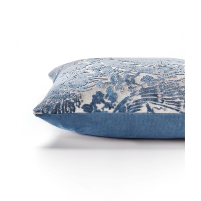 Ashley Wilde Laura Ashley Peacock Damask Dusky Seaspray Mf 50x50cm Cushion