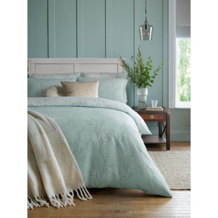 Ashley Wilde Laura Ashley Pussy Willow DuckEgg Bedding