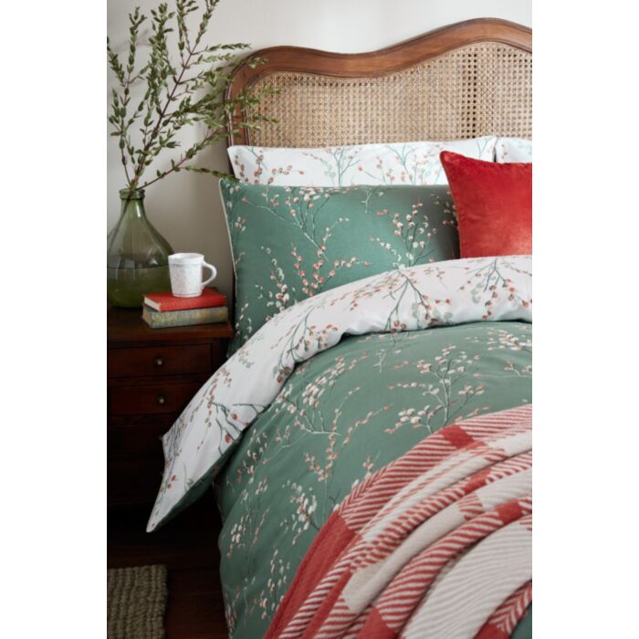 Ashley Wilde Laura Ashley Pussy Willow Fern Green Bedding