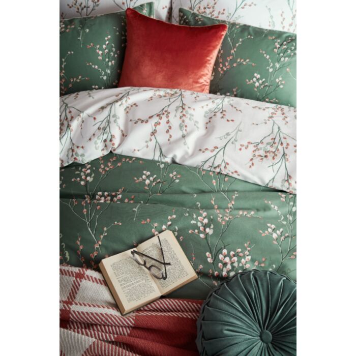 Ashley Wilde Laura Ashley Pussy Willow Fern Green Bedding
