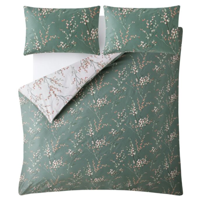 Ashley Wilde Laura Ashley Pussy Willow Fern Green Bedding
