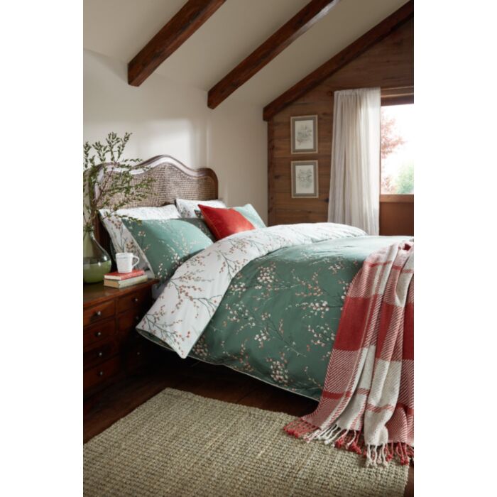 ashley wilde Laura Ashley Pussy Willow Fern Green Bedding