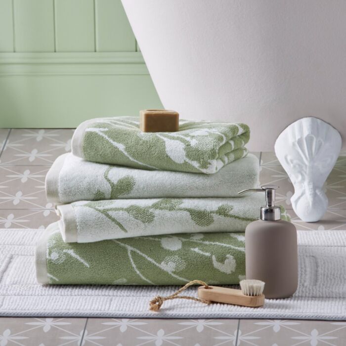 Ashley Wilde Laura Ashley Pussy Willow Hedgerow Towels