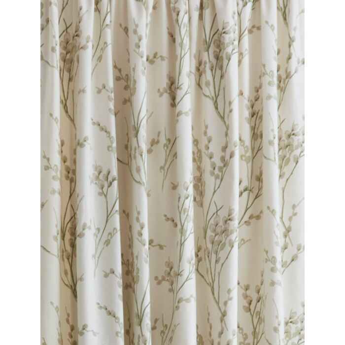 Ashley Wilde Laura Ashley Pussy Willow Offwhite/Hedgerow Ready Made Curtains