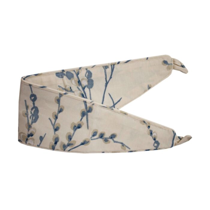 Ashley Wilde Laura Ashley Pussy Willow Offwhite/Seaspray Header Tape Curtains