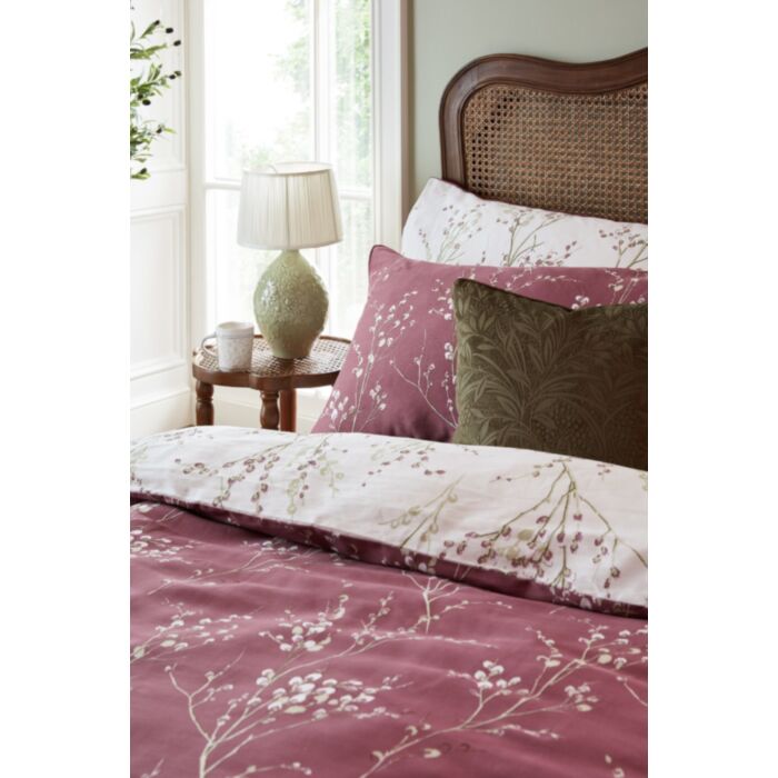 Ashley Wilde Laura Ashley Pussy Willow Plum Purple Bedding