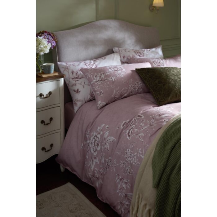 Ashley Wilde Laura Ashley Rowsham Garden Dark Blush Bedding