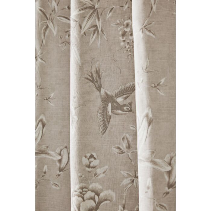 Ashley Wilde Laura Ashley Rowsham Garden Natural Ready Made Curtains