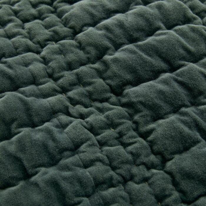 Ashley Wilde Laura Ashley Scalloped Pine Green 180x235cm Bedspread