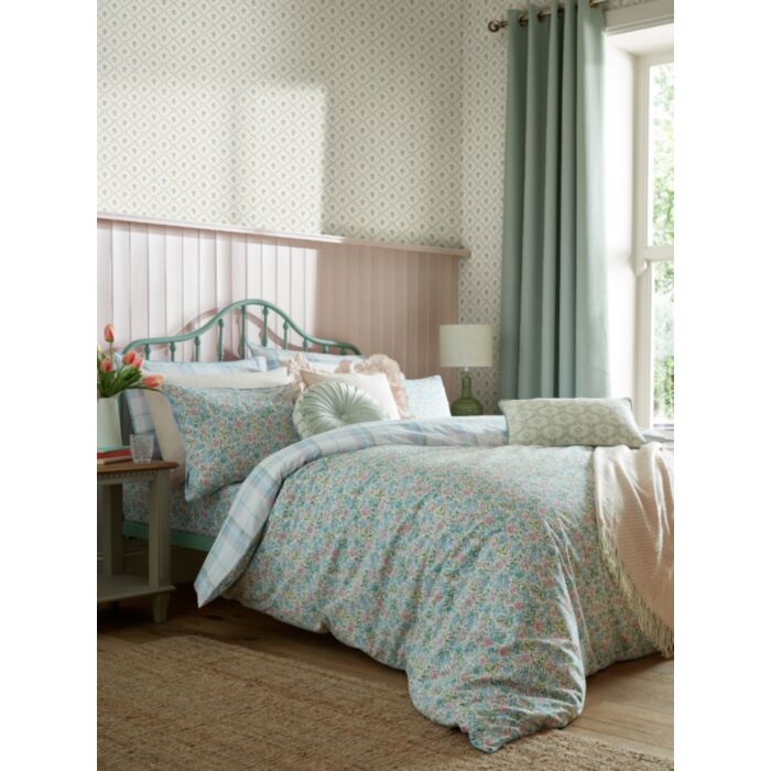 Ashley Wilde Laura Ashley Sherston Powder Blue Bedding