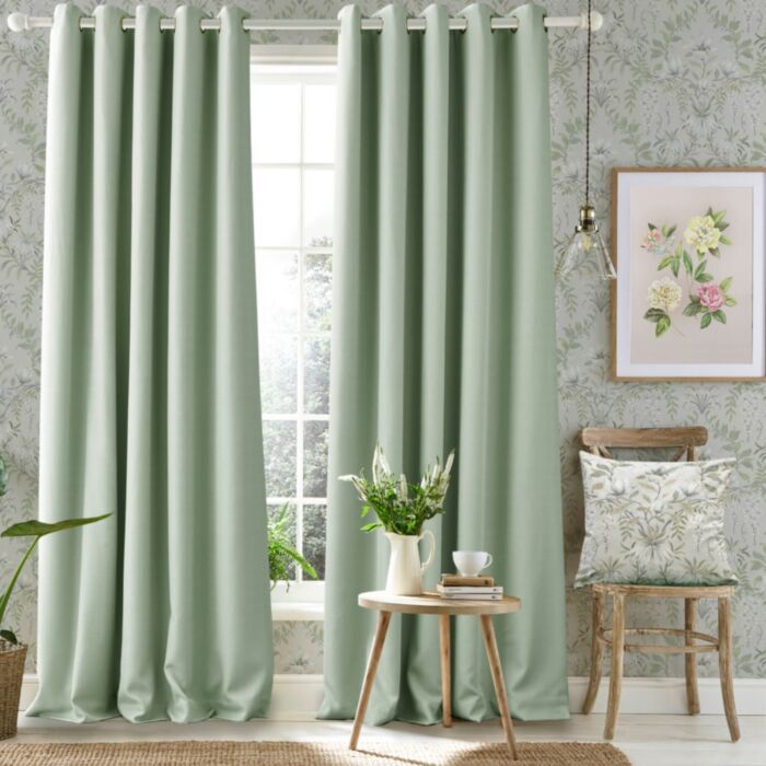 ashley wilde Laura Ashley Stephanie Sage Ready Made Curtains