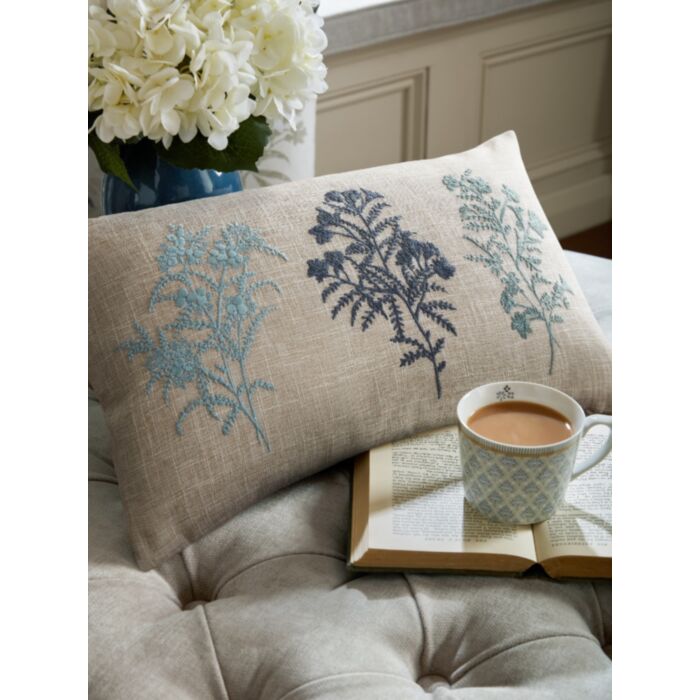Ashley Wilde Laura Ashley Tenby Seaspray 30x50cm Microfibre Cushion