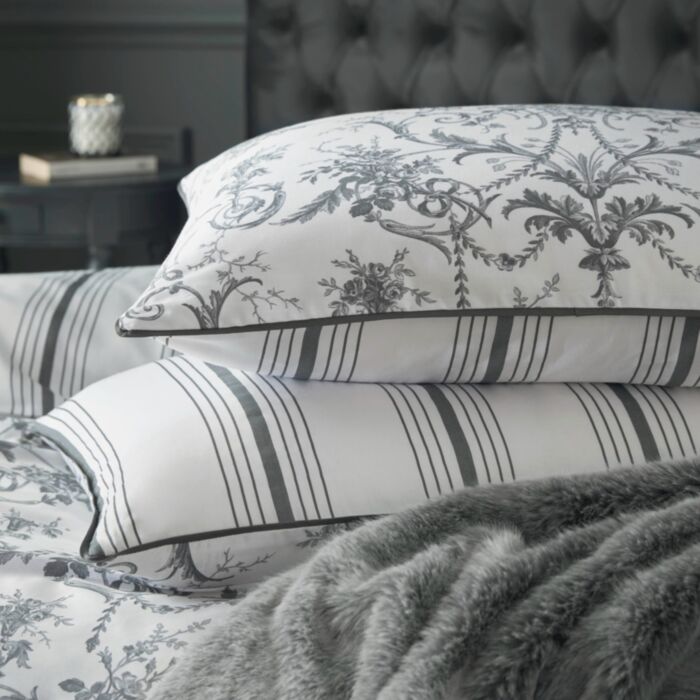 Ashley Wilde Laura Ashley Tuileries Charcoal Bedding