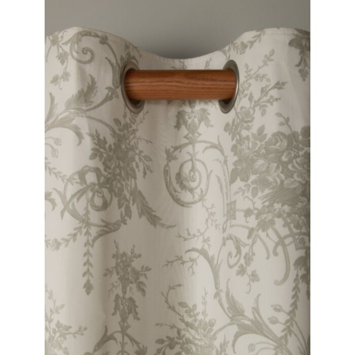 Ashley Wilde Laura Ashley Tuileries Dark Dove Grey Ready Made Curtains