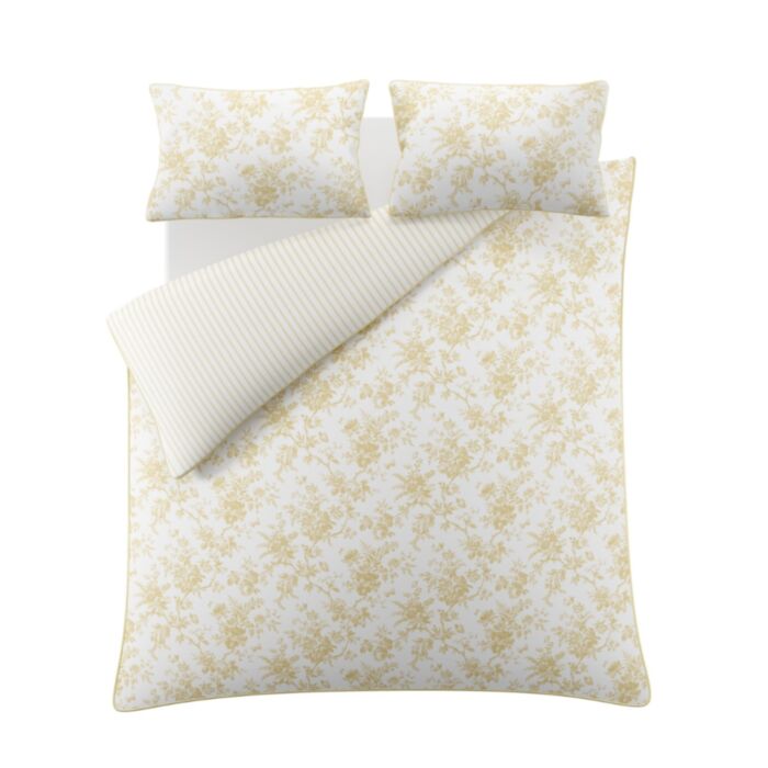 Ashley Wilde Laura Ashley Walled Garden Ochre Yellow Bedding