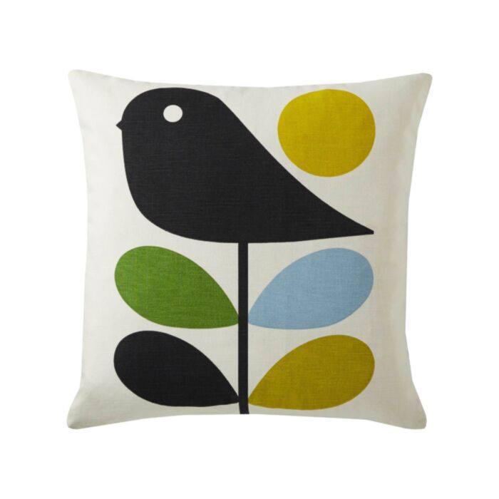 Ashley Wilde Orla Kiely Early Bird Cushion Duckegg 45x45 Feather