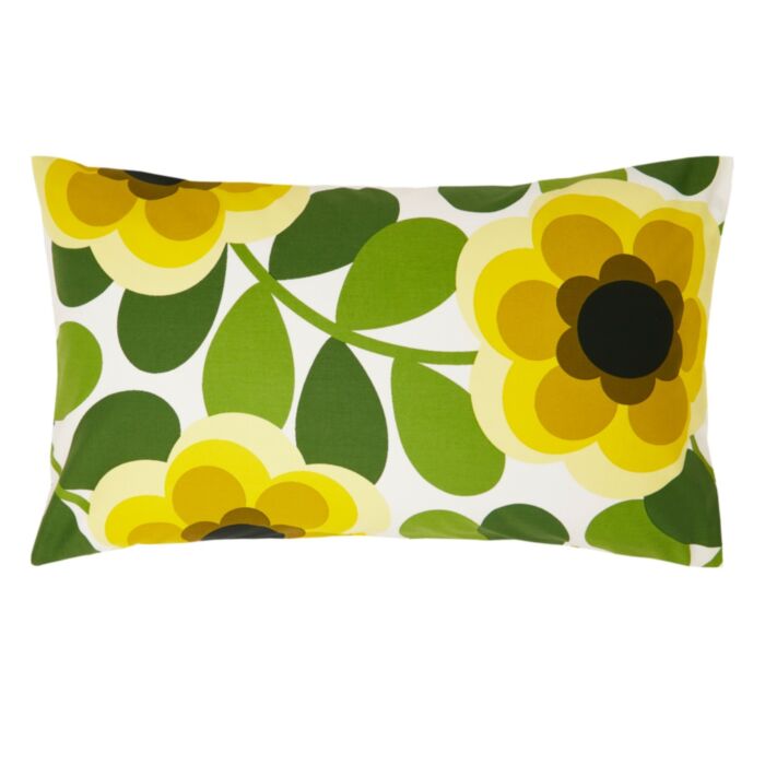 Ashley Wilde Orla Kiely Giant Water Lily Lemon Twist Bedding